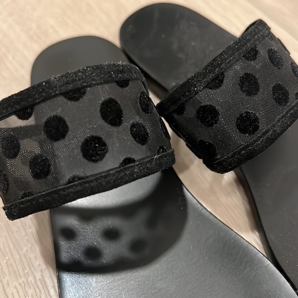 Ancient Greek Sandals Sheer Polka Dot Sandals - Picture 2 of 5